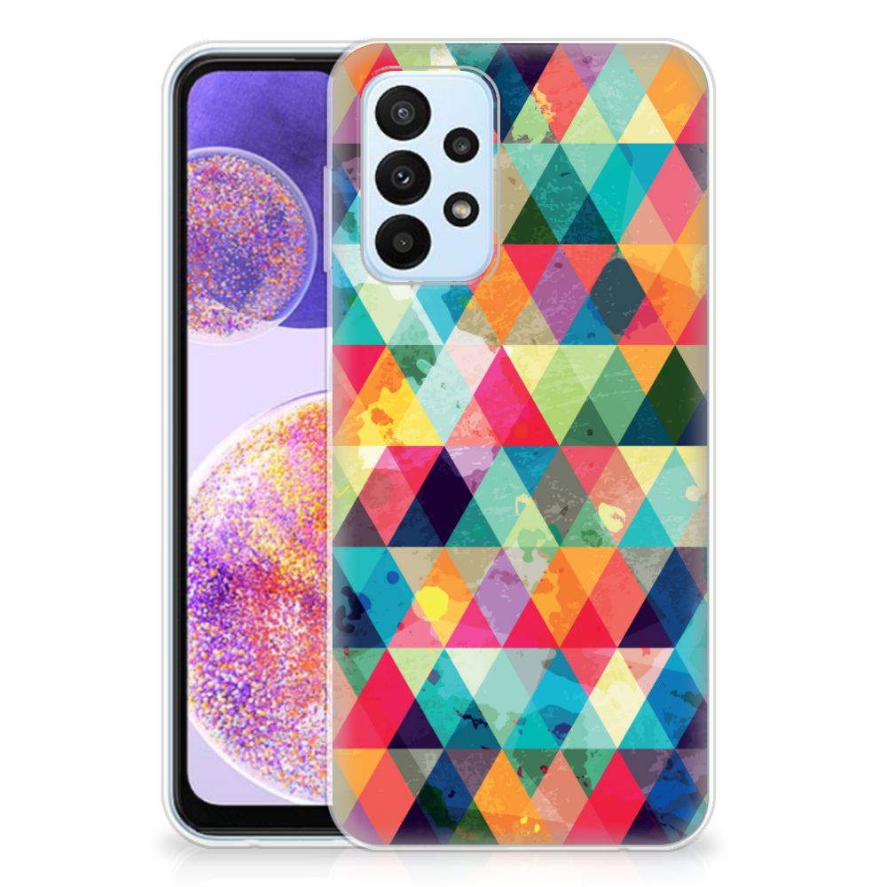 Samsung Galaxy A23 TPU bumper Geruit