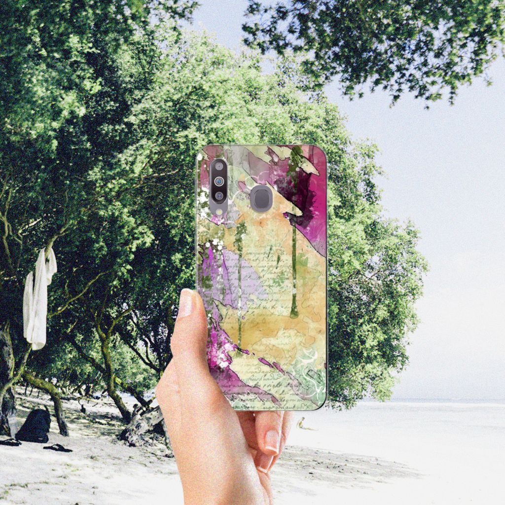Hoesje maken Samsung Galaxy M30 Letter Painting