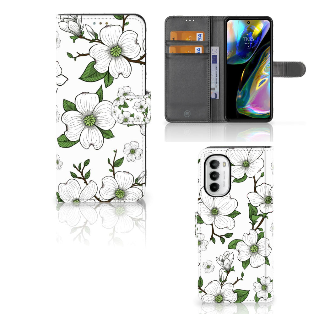 Motorola Moto G52 | Moto G82 Hoesje Dogwood Flowers