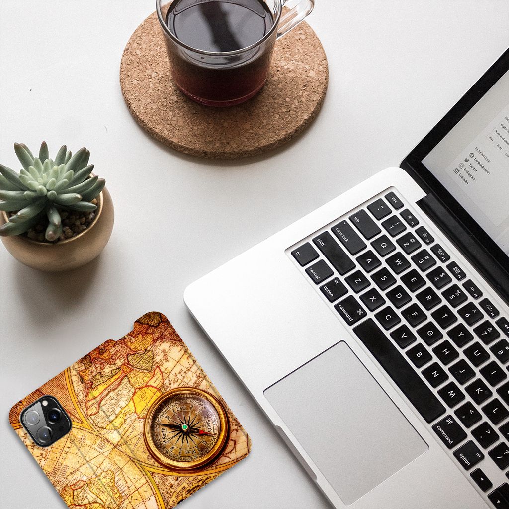 iPhone 14 Pro Book Cover Kompas