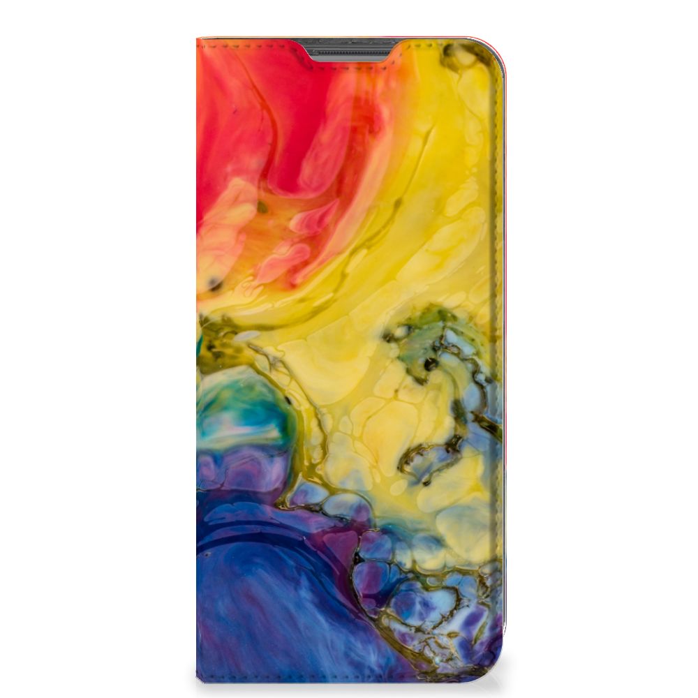 Bookcase OPPO A96 | A76 Watercolor Dark - B2C Telecom