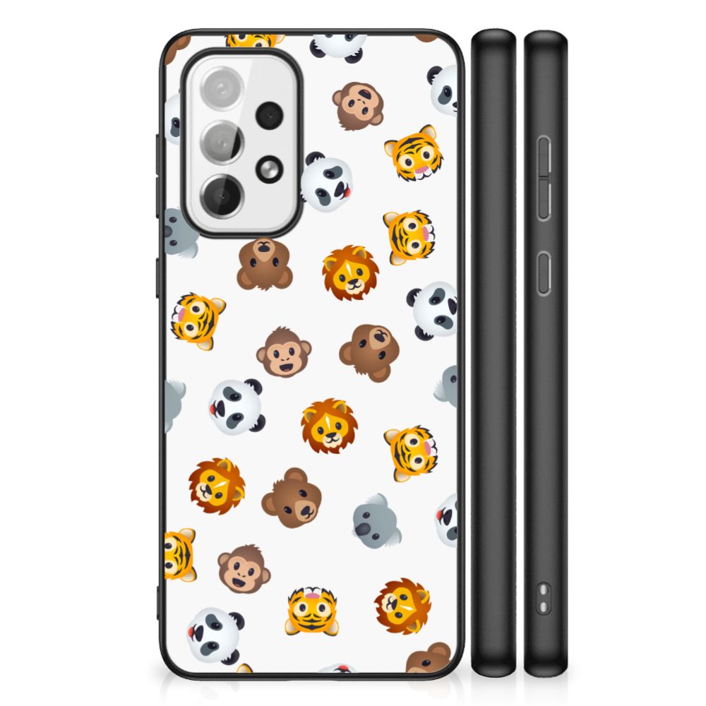 Back Case voor Samsung Galaxy A73 Dieren Emojis B2C Telecom