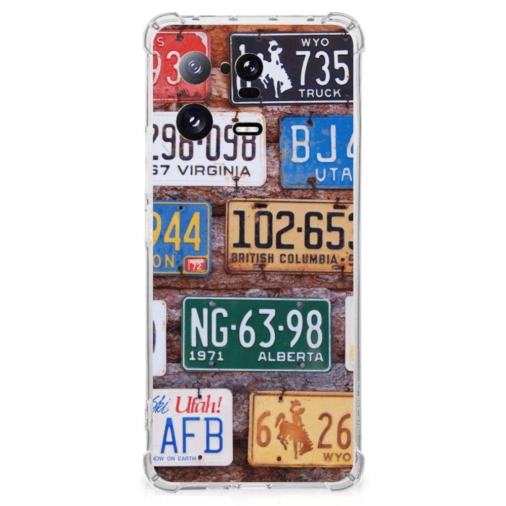 Xiaomi 13 Pro Anti-shock Hoesje met foto Kentekenplaten