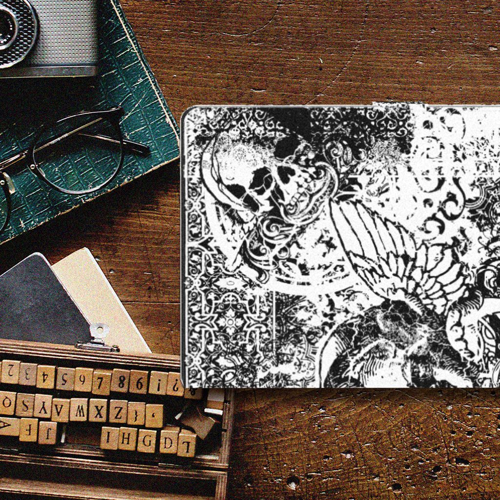 Tablettasje Lenovo Tab P11 | P11 Plus Skulls Angel