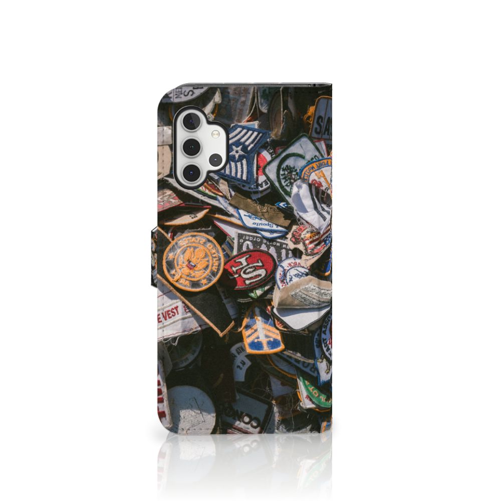 Samsung Galaxy A32 5G Telefoonhoesje met foto Badges