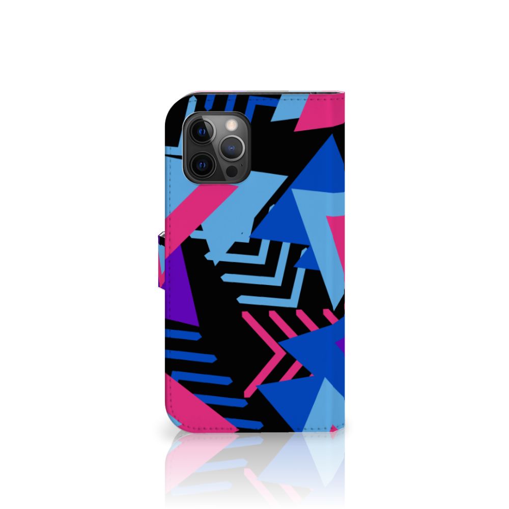 Apple iPhone 12 Pro Max Book Case Funky Triangle