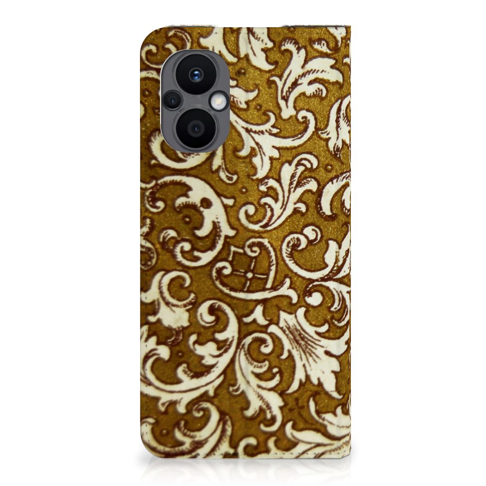 Telefoon Hoesje OPPO Reno8 Lite Barok Goud - B2C Telecom