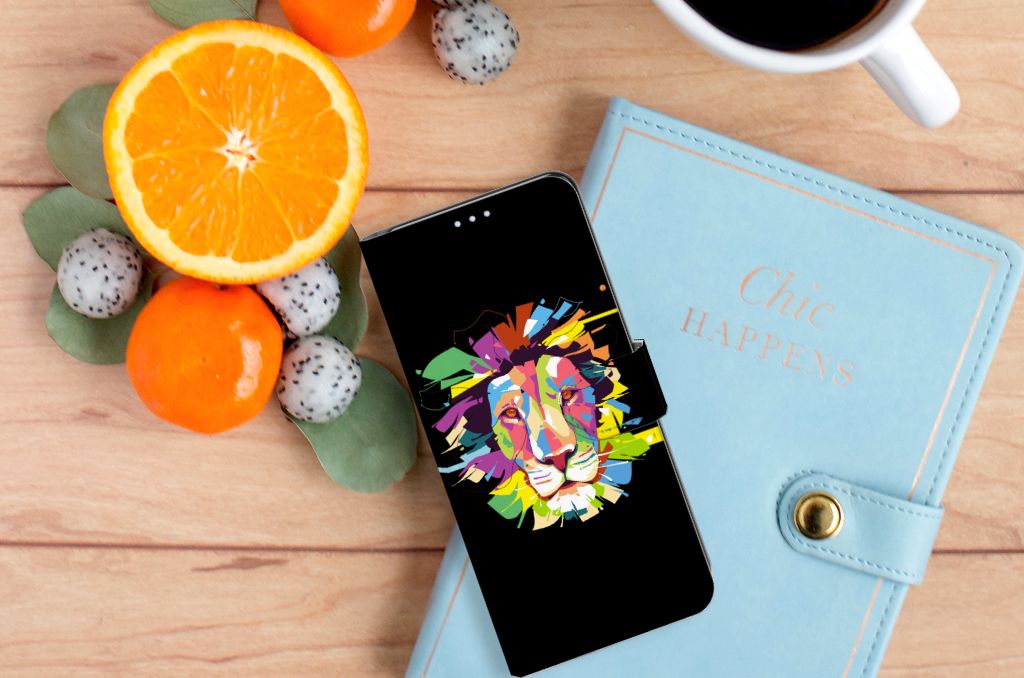 OPPO Reno 4 Pro 5G Leuk Hoesje Lion Color