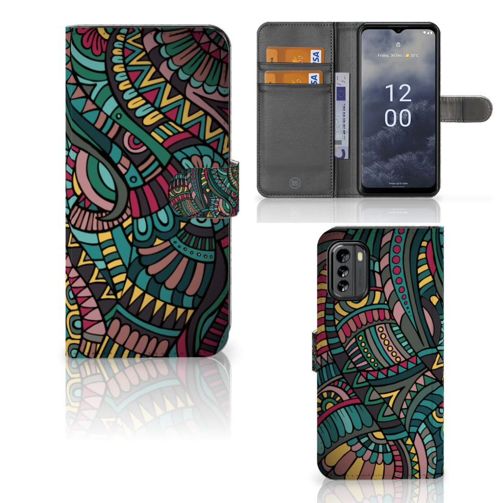 Nokia G60 Telefoon Hoesje Aztec