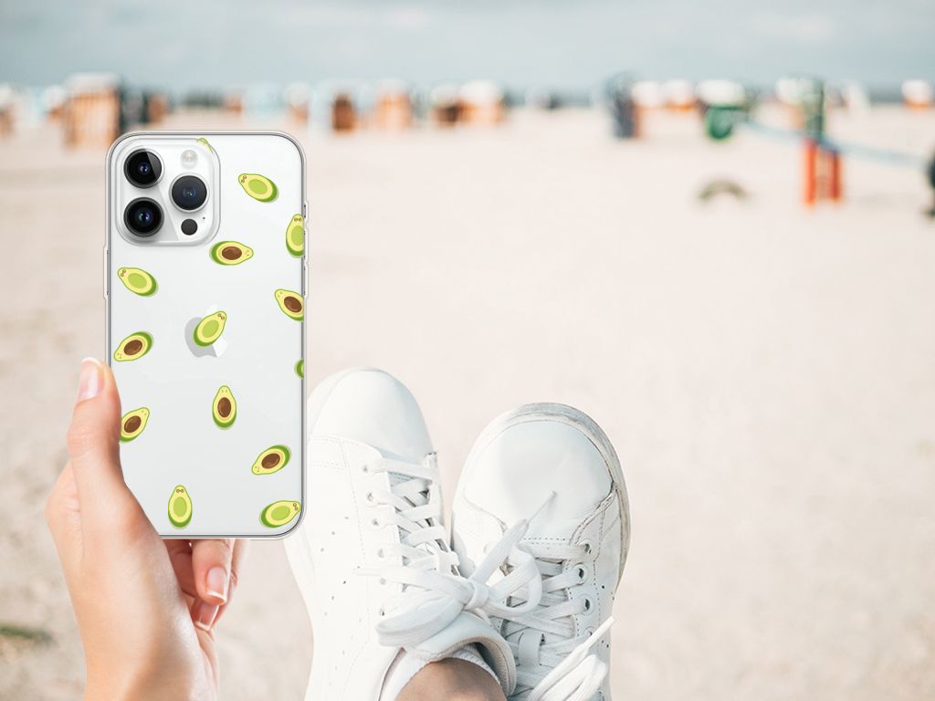 iPhone 14 Pro Max Siliconen Case Avocado B2C Telecom