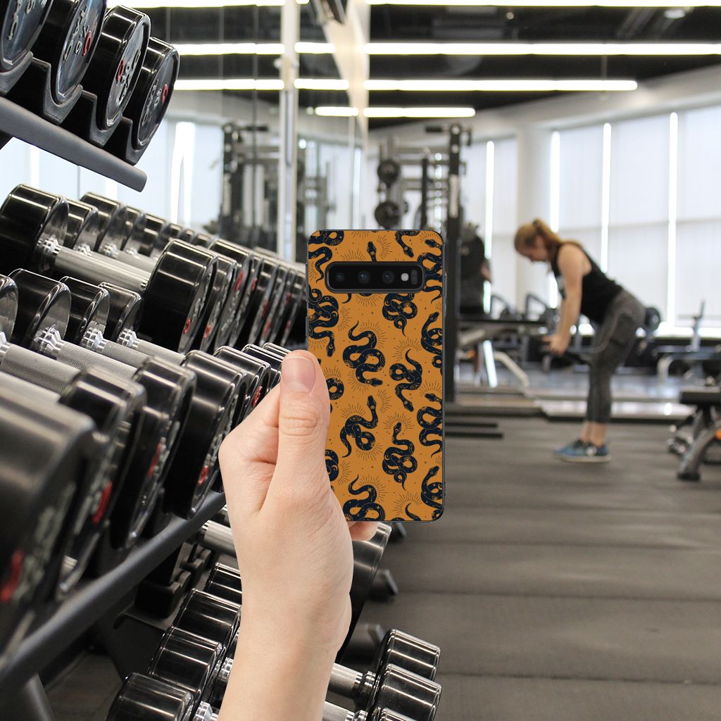 Back Cover voor Samsung Galaxy S10 Snakes B2C Telecom