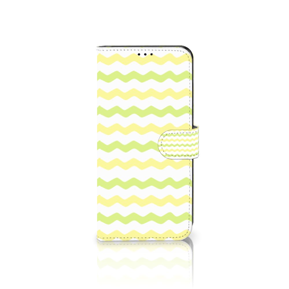 Motorola Edge 30 Pro Telefoon Hoesje Waves Yellow