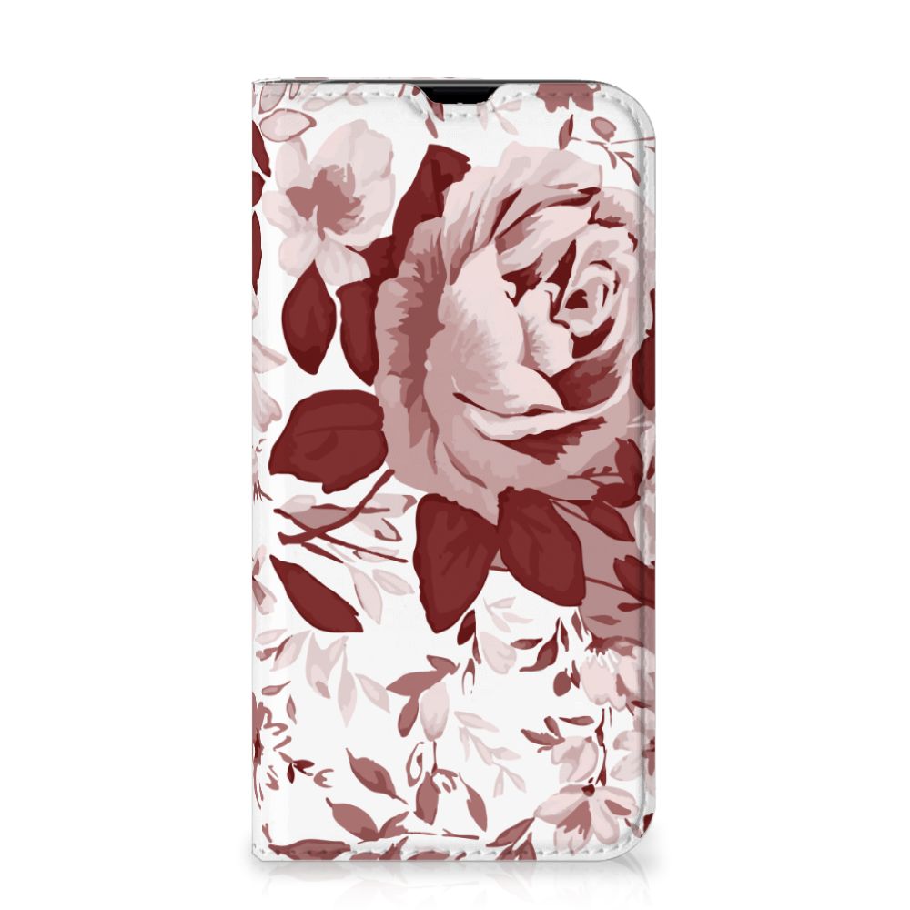 Bookcase iPhone 13 Pro Watercolor Flowers - B2C Telecom