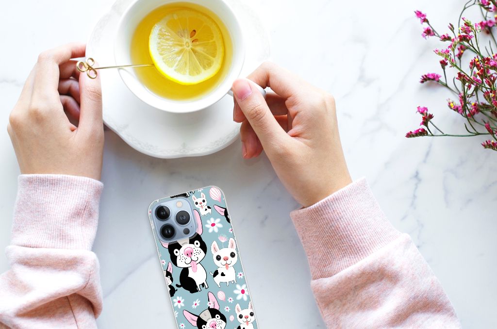 Apple iPhone 13 Pro TPU Hoesje Hondjes B2C Telecom