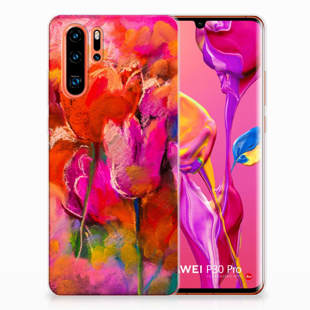 Hoesje maken Huawei P30 Pro Tulips