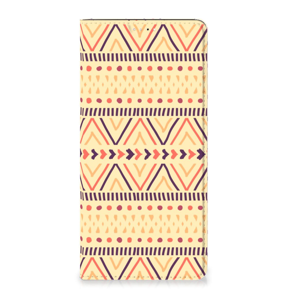 Samsung Galaxy A33 5G Hoesje met Magneet Aztec Yellow - B2C Telecom