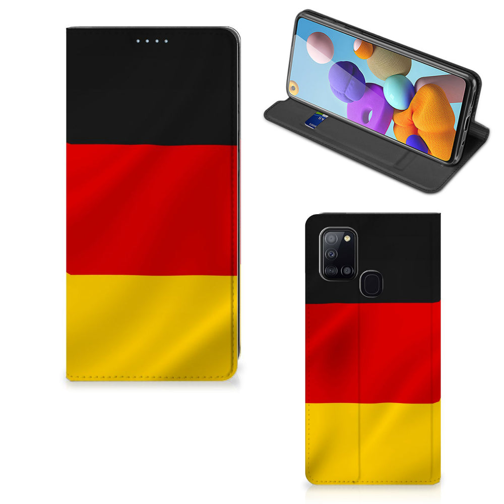 Samsung Galaxy A21s Standcase Duitsland