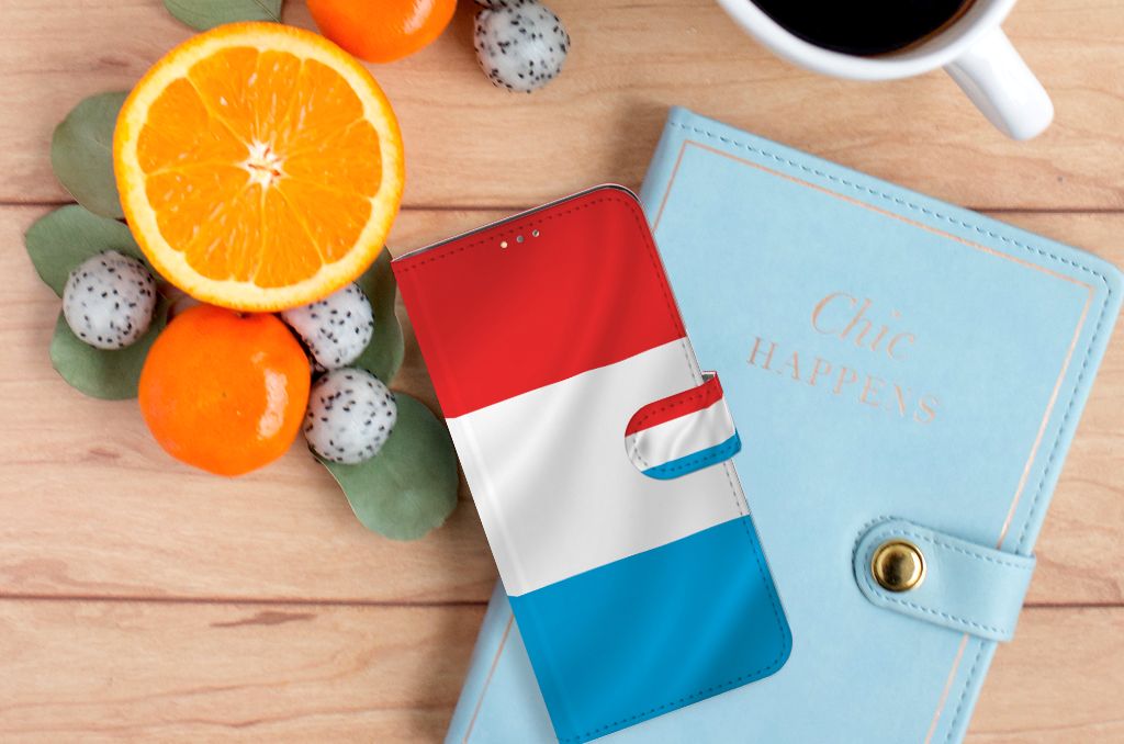 OPPO A15 Bookstyle Case Luxemburg