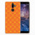 Nokia 7 Plus TPU bumper Batik Oranje