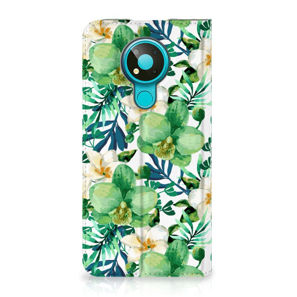 Nokia 3.4 Smart Cover Orchidee Groen - B2C Telecom
