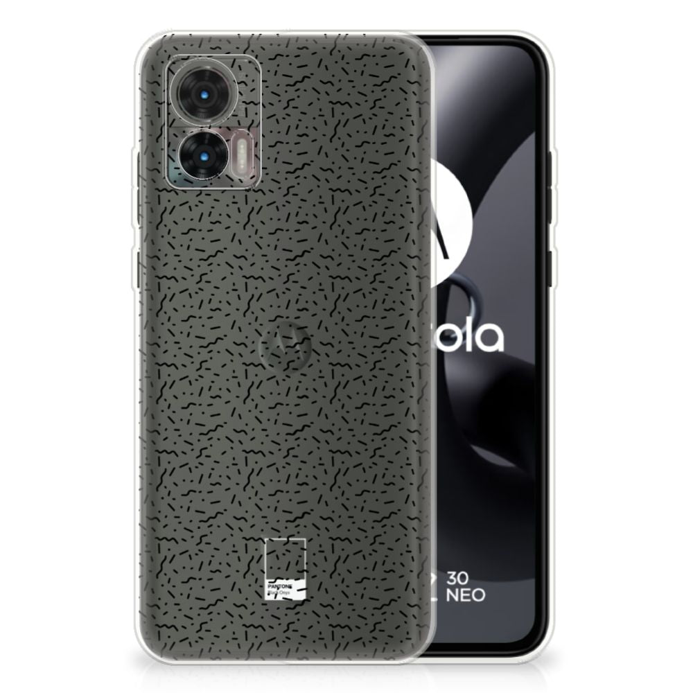 Motorola Edge 30 Neo TPU bumper Stripes Dots B2C Telecom