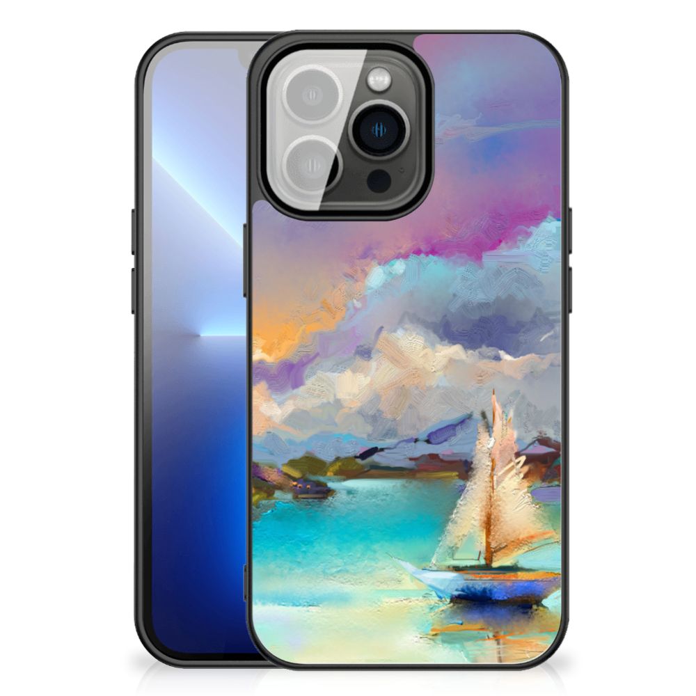 Kleurrijke Telefoonhoesje iPhone 13 Pro Max Boat B2C Telecom