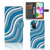 Samsung Galaxy A41 Telefoon Hoesje Waves Blue