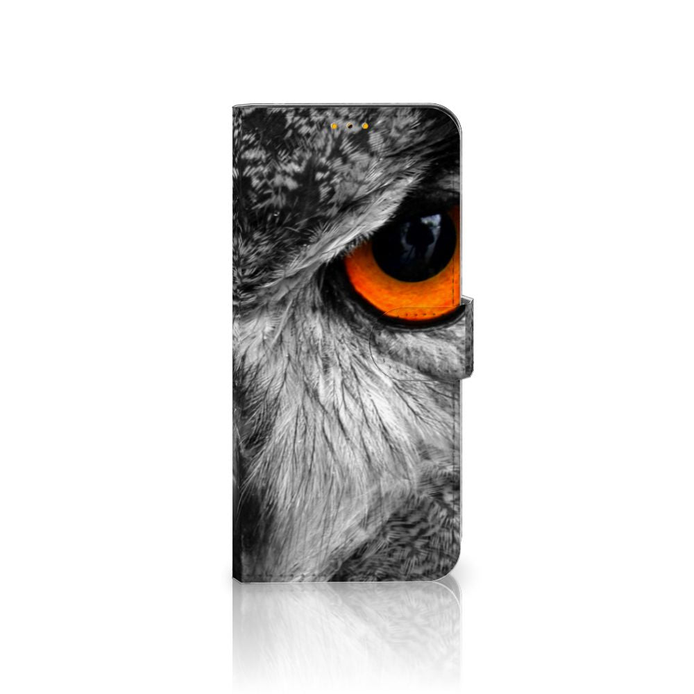 Samsung Galaxy M52 Telefoonhoesje met Pasjes Uil