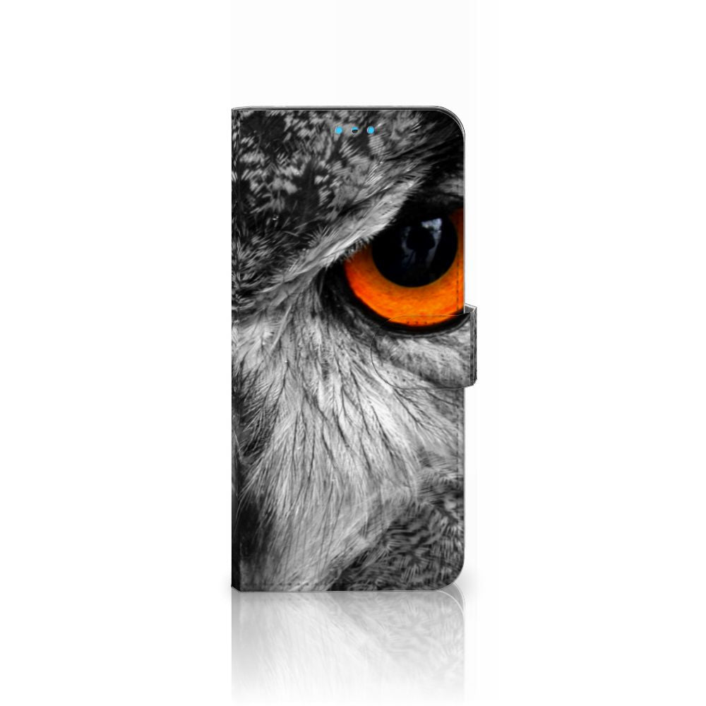 Xiaomi Redmi 10 Telefoonhoesje met Pasjes Uil