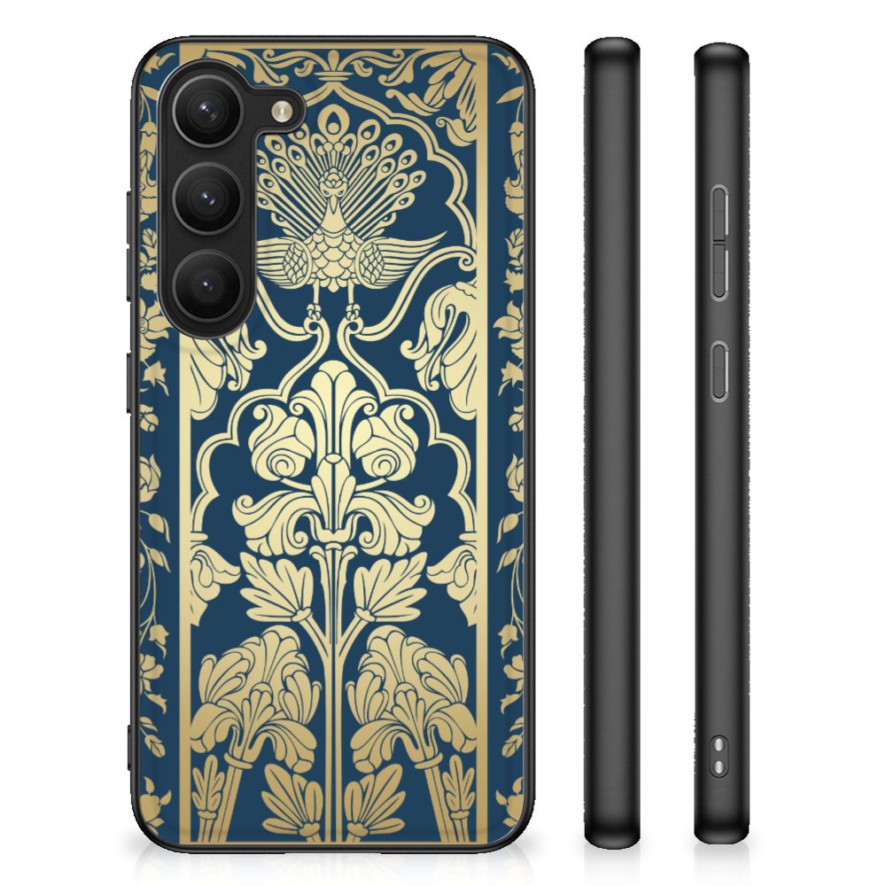 Samsung Galaxy S23 Bloemen Hoesje Beige Flowers B2C Telecom