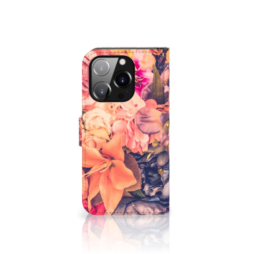 iPhone 14 Pro Hoesje Bosje Bloemen