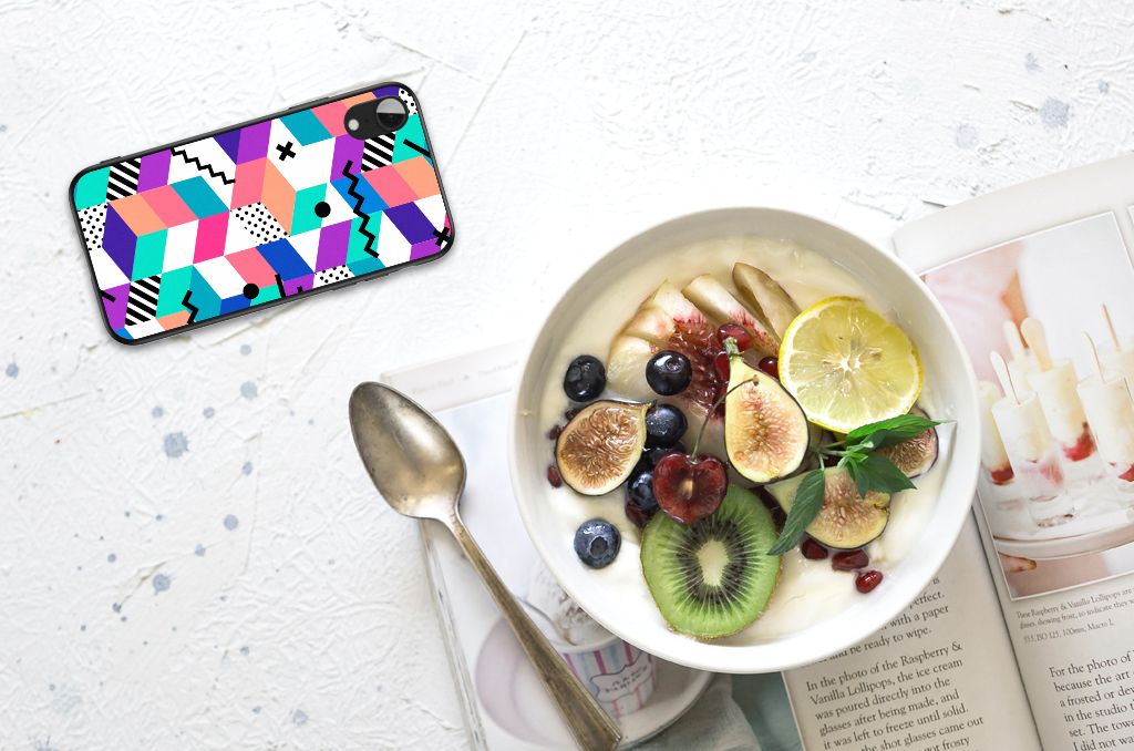 Apple iPhone XR Backcover Blokken Kleurrijk B2C Telecom