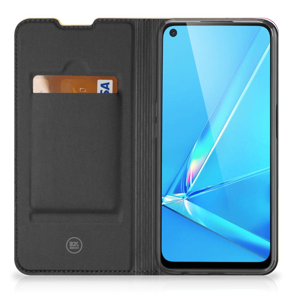 OPPO A52 | A72 Stand Case Polygon Color - B2C Telecom