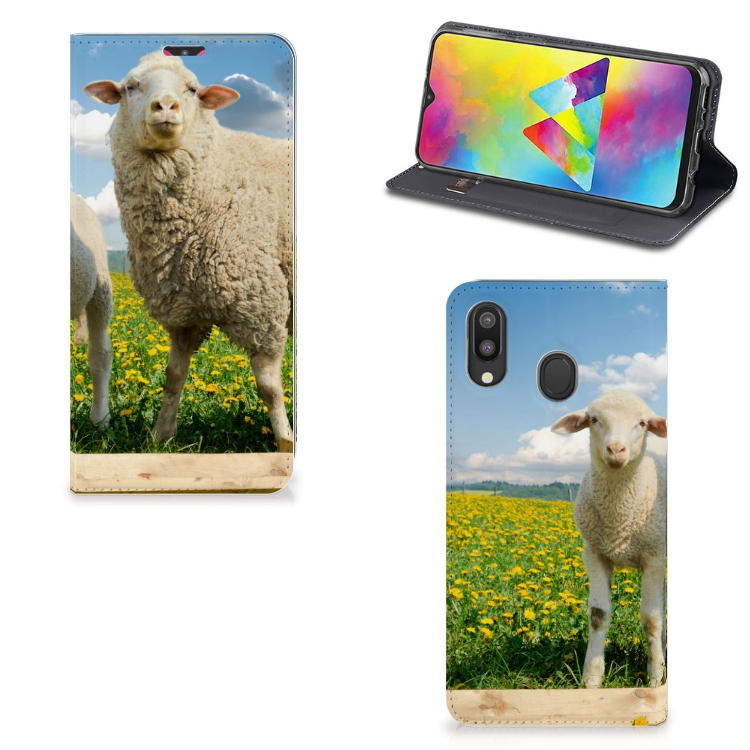 Samsung Galaxy M20 Hoesje maken Schaap en Lammetje