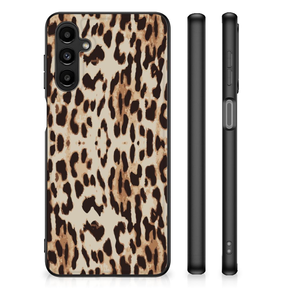 Samsung Galaxy A14 5G Dierenprint Telefoonhoesje Leopard