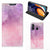 Bookcase Samsung Galaxy A60 Pink Purple Paint