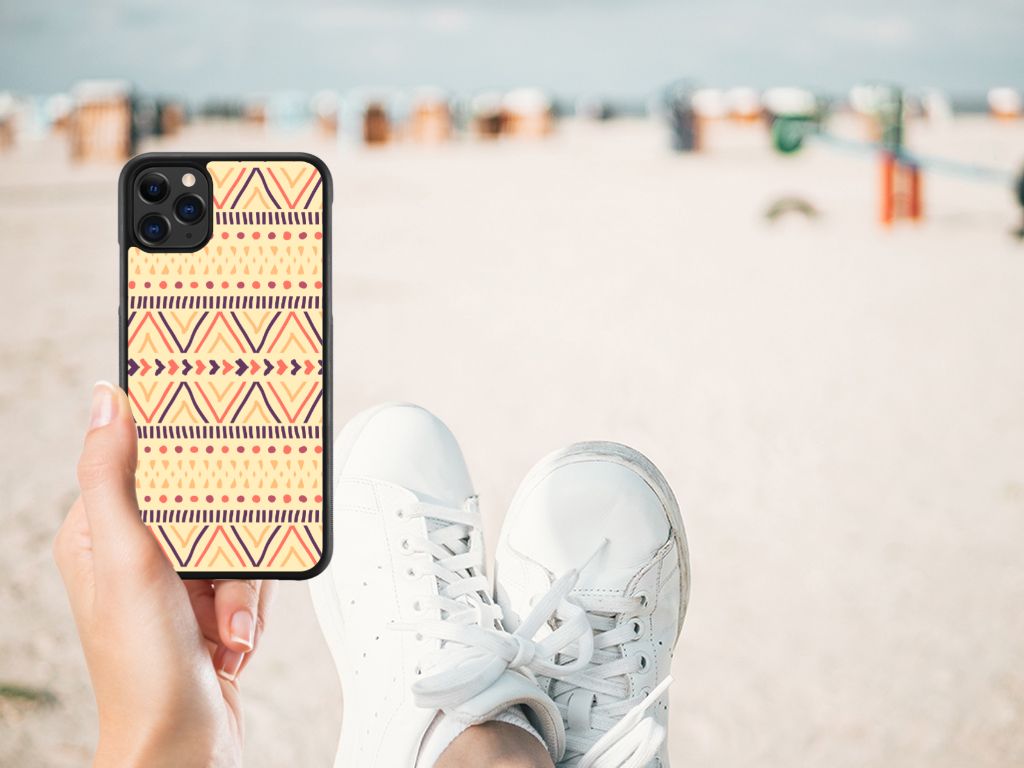 Apple iPhone 11 Pro Max Bumper Case Aztec Yellow B2C Telecom