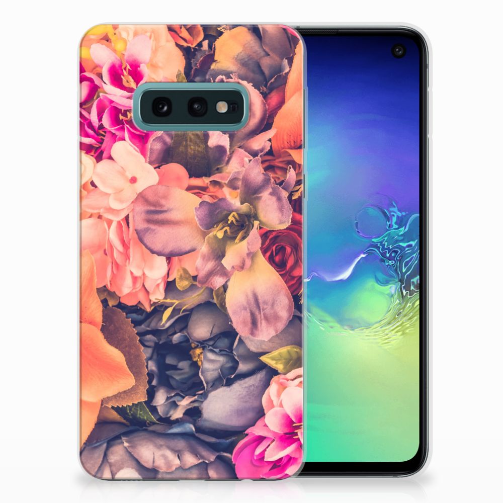 Samsung Galaxy S10e TPU Case Bosje Bloemen
