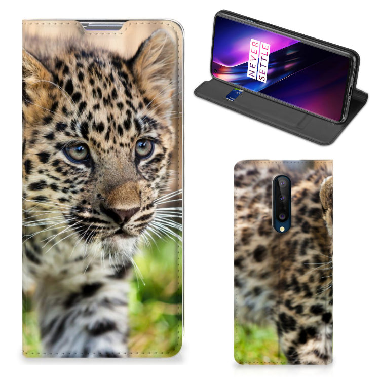 OnePlus 8 Hoesje maken Baby Luipaard