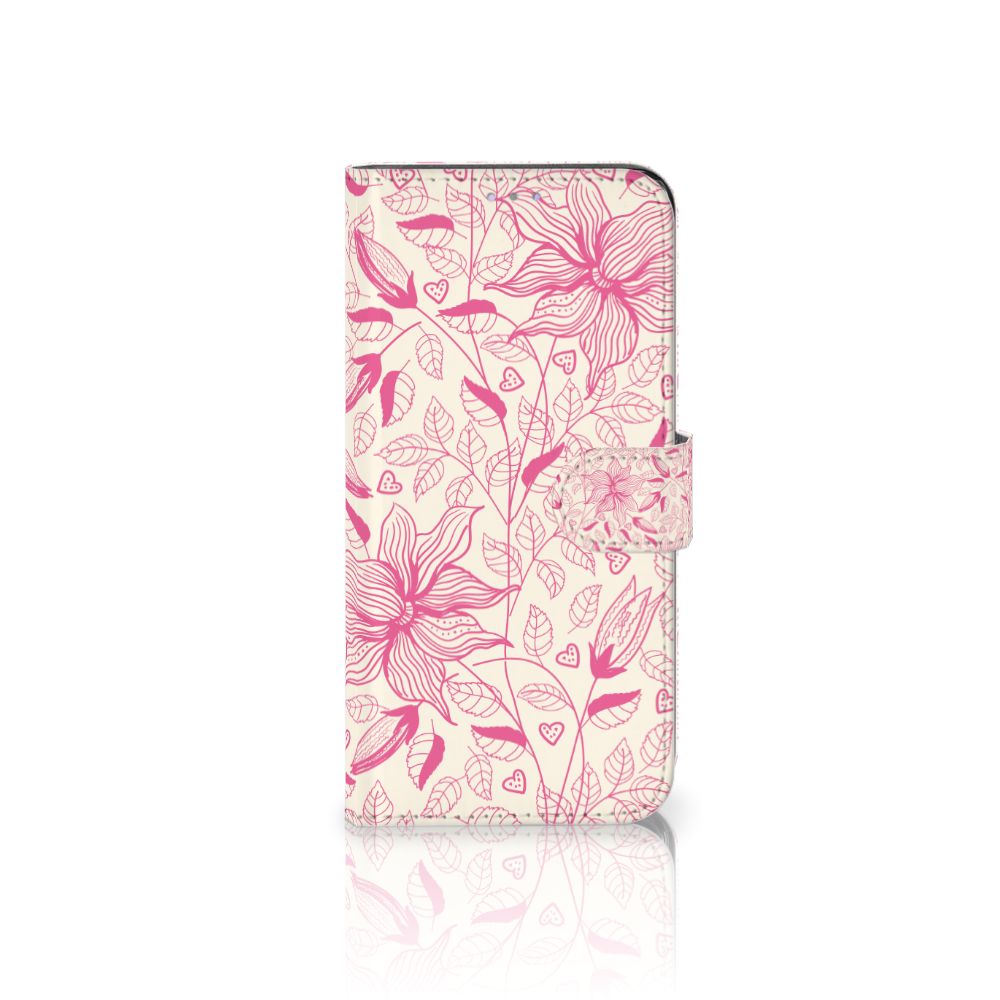 Samsung Galaxy A31 Hoesje Pink Flowers