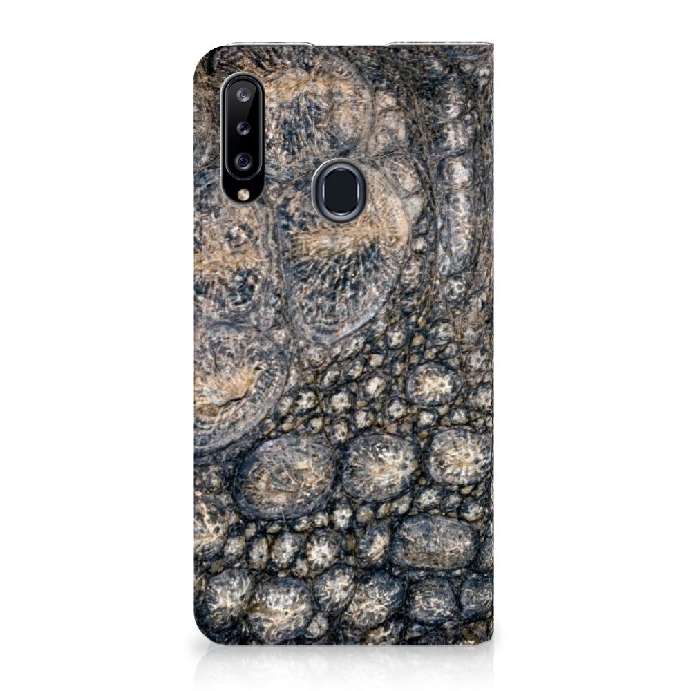 Samsung Galaxy A20s Hoesje maken Krokodillenprint - B2C Telecom