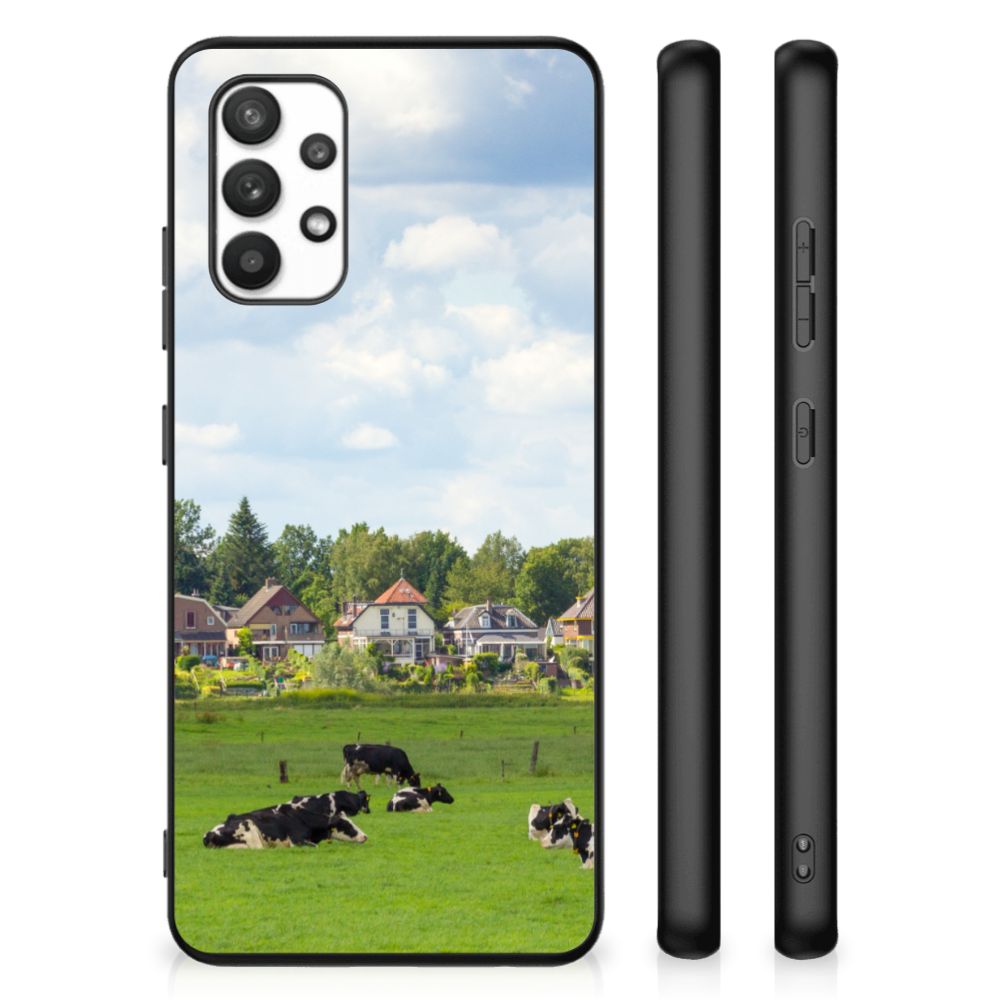 Samsung Galaxy A32 4G | A32 5G Enterprise Editie Dierenprint Telefoonhoesje Koeien B2C Telecom