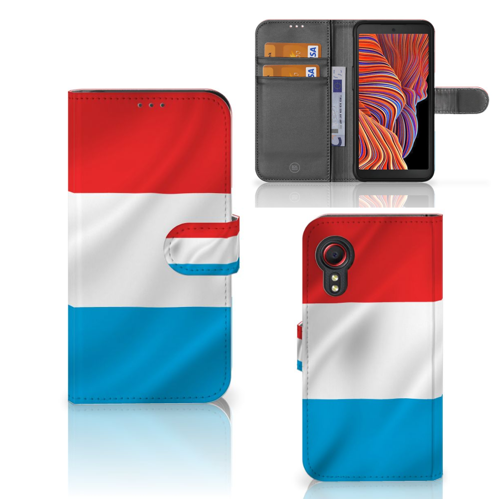 Samsung Galaxy Xcover 5 Bookstyle Case Luxemburg