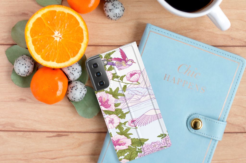 Samsung Galaxy S21 Plus Hoesje maken Bird Standing - B2C Telecom