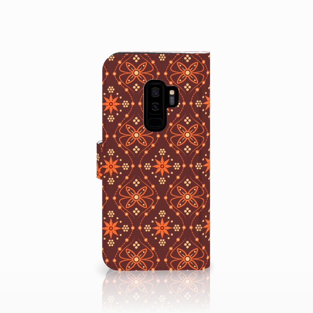 Samsung Galaxy S9 Plus Telefoon Hoesje Batik Brown