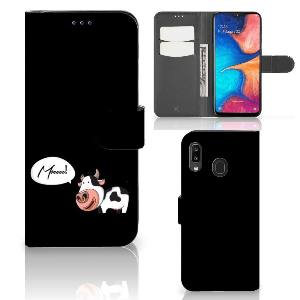 Samsung Galaxy A30 Leuk Hoesje Cow