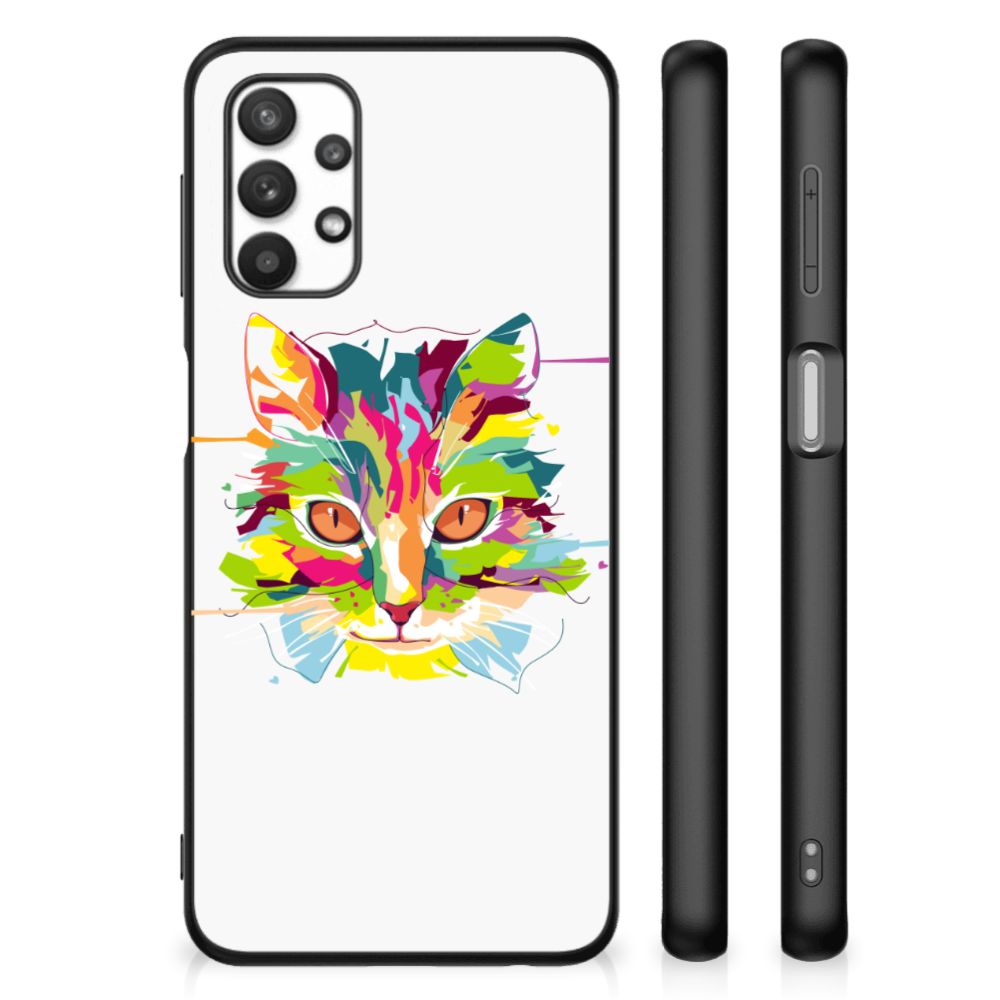 Samsung Galaxy A32 5G Hoesje Cat Color B2C Telecom