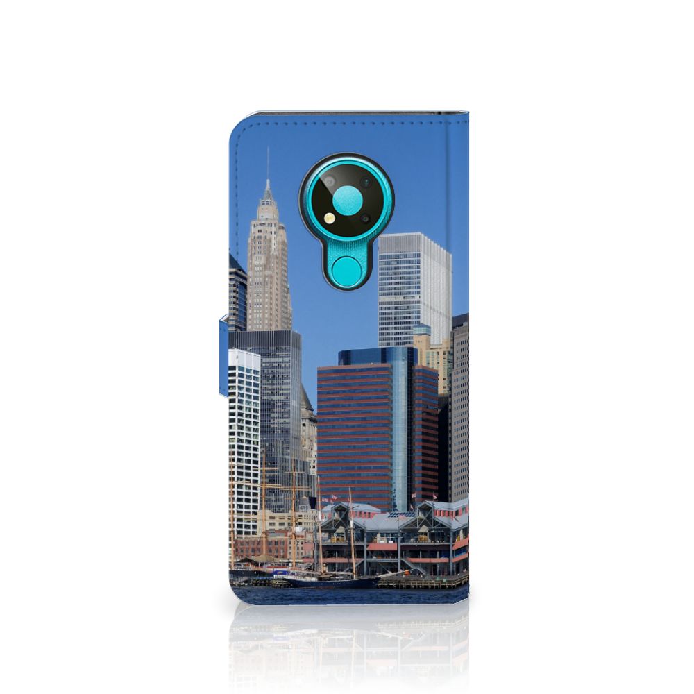 Nokia 3.4 Flip Cover Vrijheidsbeeld