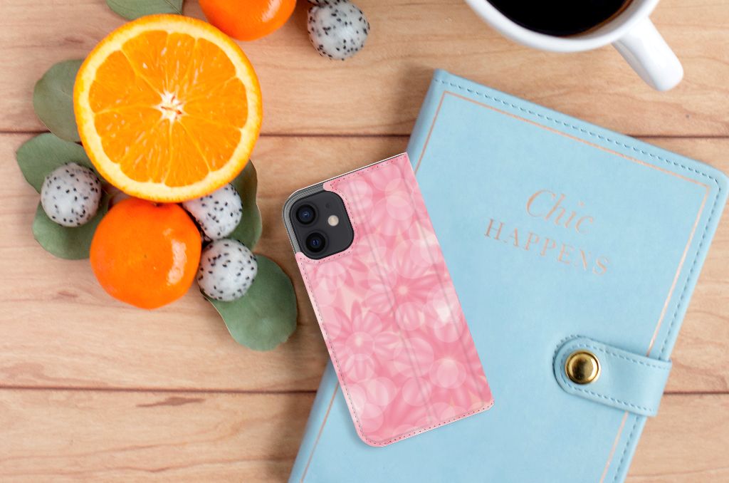 iPhone 12 Mini Smart Cover Spring Flowers - B2C Telecom