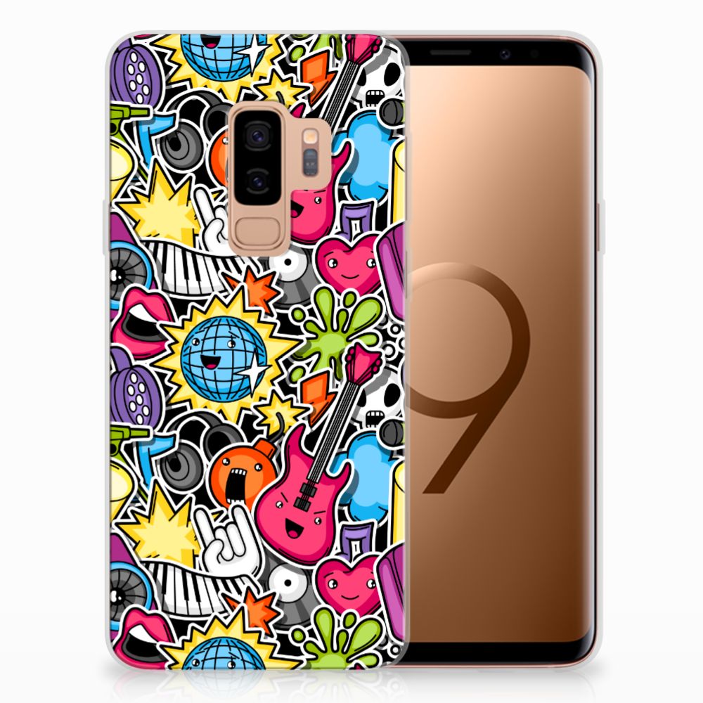 Samsung Galaxy S9 Plus Silicone Back Cover Punk Rock